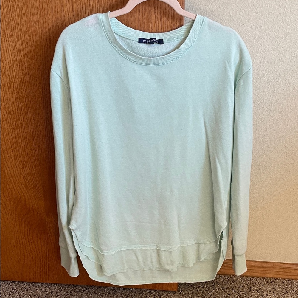 Ocean Drive Mint Green Women's Sweatshirt